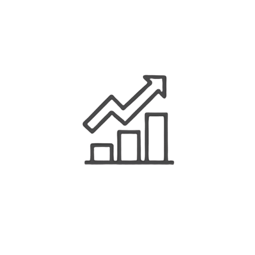 An icon of a graph.