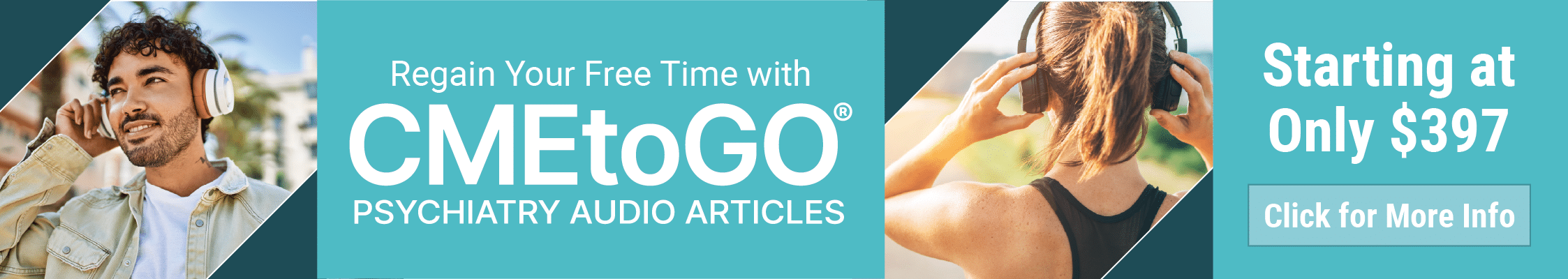 CMEtoGO Psychiatry Audio Article Library