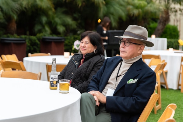 2025 MasterPsych Psychiatry Conference - San Diego, CA Clinicians relaxing during sunset reception at the Estancia La Jolla Resort & Spa