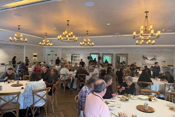 2025 MasterPsych Psychiatry Conference - San Diego, CA Lunch reception at the Estancia La Jolla Resort & Spa